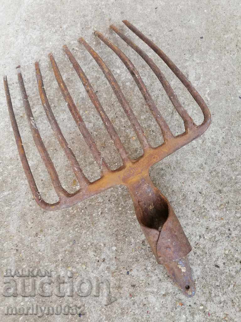 Old villa, wrought iron instrument - 6