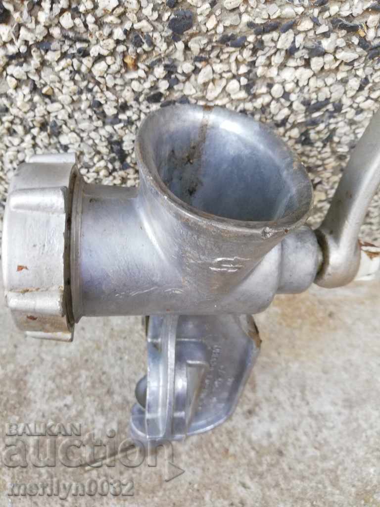 An old meat grinder, a milling machine - 7