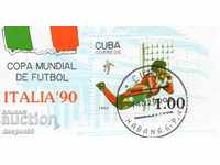 1990. Cuba. World Cup, Italy '90. Block.