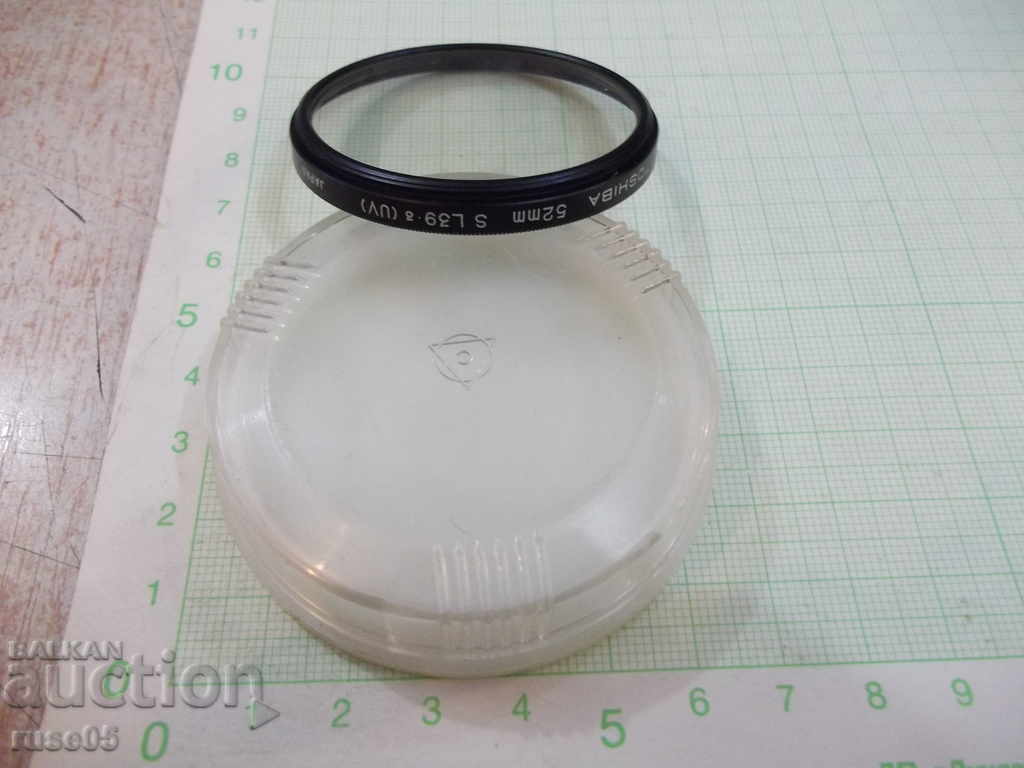 Photo Filter (TOSHIBA 52mm S L39.3 / UV / JAPAN) - 5