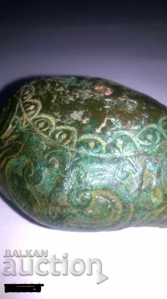 Delivery of Bronze ball for a capsule flint pistol pistol