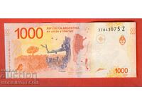 ARGENTINA ARGENTINA 1000 Peso issue issue 2022 letter Z