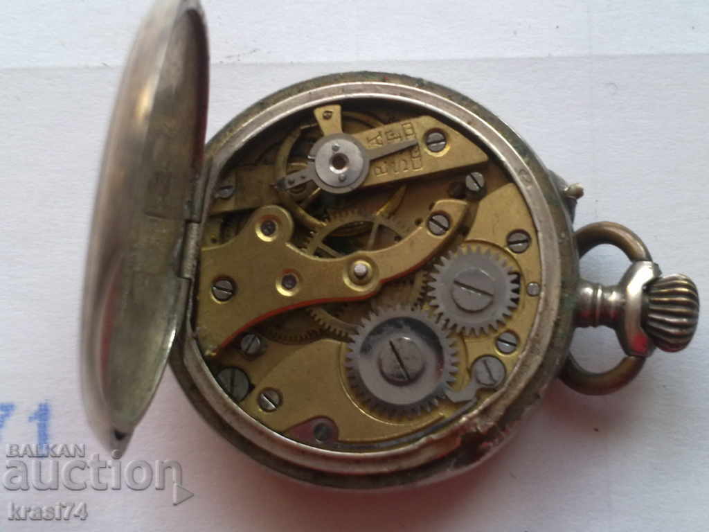 Аукцион Сребърен, джобен часовник Аукцион Сребърен, джобен часовник