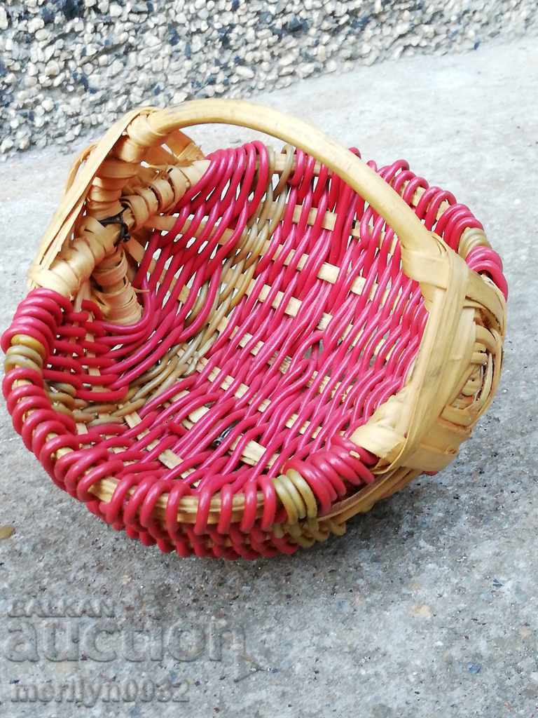 Стара кошница кошничка кош панер