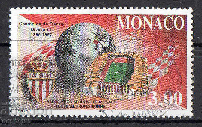 1997. Μονακό. Γάλλος πρωταθλητής ποδοσφαίρου 1996-1997.