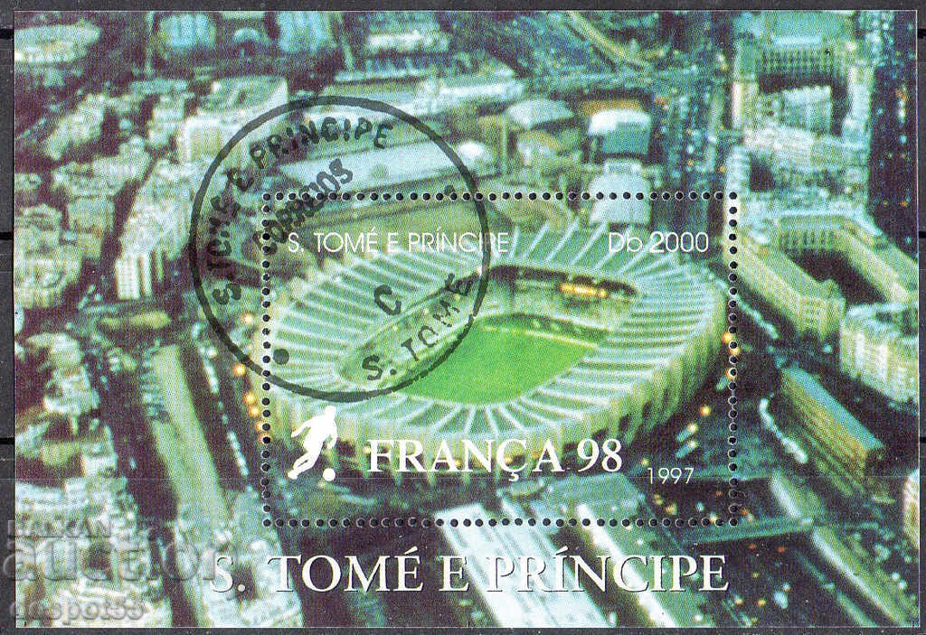 1997. São Tomé and Príncipe. World Cup, France.