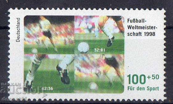 1998. Germania. Fotbal - o marcă de caritate.