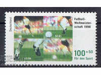 1998. Γερμανία. Ποδόσφαιρο - φιλανθρωπικό μάρκα.