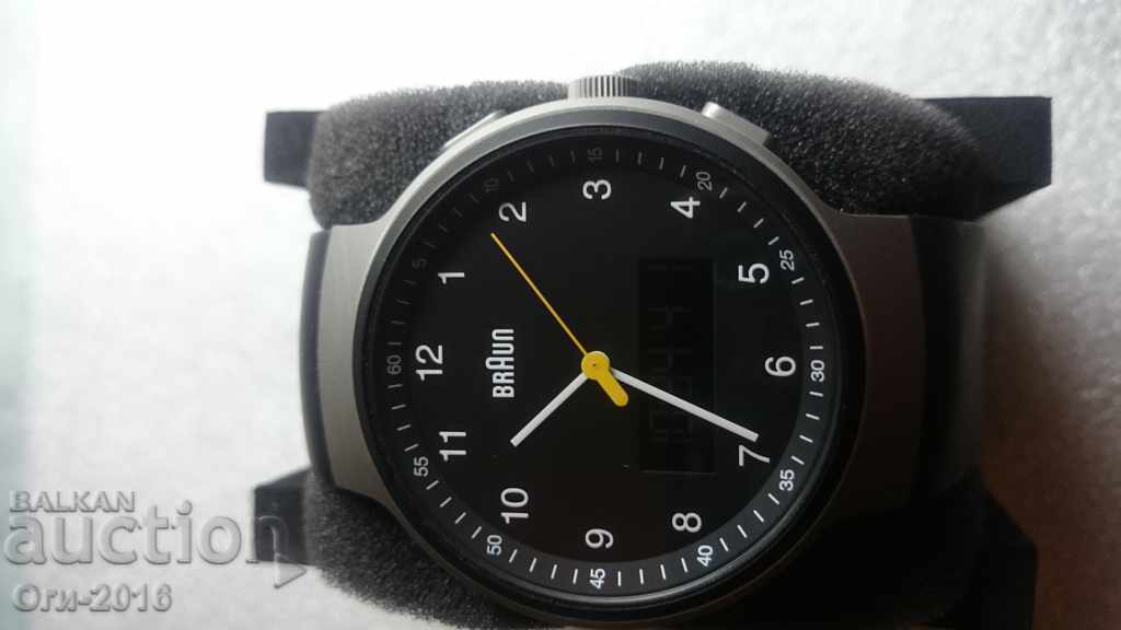 Часовник BRAUN с цена 150.00 лв. | € 76.69 Часовник BRAUN с цена 150.00 лв. | € 76.69