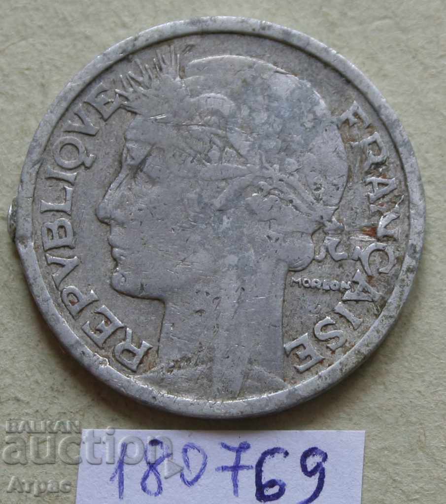 2 φράγκο 1949 Γαλλία με τιμή € 0.20 | 0.39 BGN 2 φράγκο 1949 Γαλλία με τιμή € 0.20 | 0.39 BGN