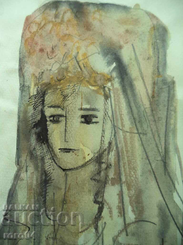 ΧΡΥΣΟΣ ΔΟΥΝΑΣ (1927 - 1997) "MOMA" - AQUAREL
