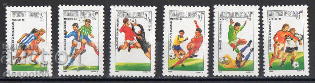 1986. Ungaria. Cupa Mondială, Mexic '86.