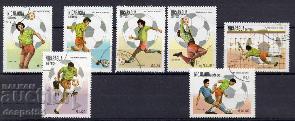1982. Nicaragua. Cupa Mondială - Spania '82.