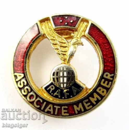 INSIGNA DE MEMBRU A ASOCIAȚIEI ROYAL AIR FORCE