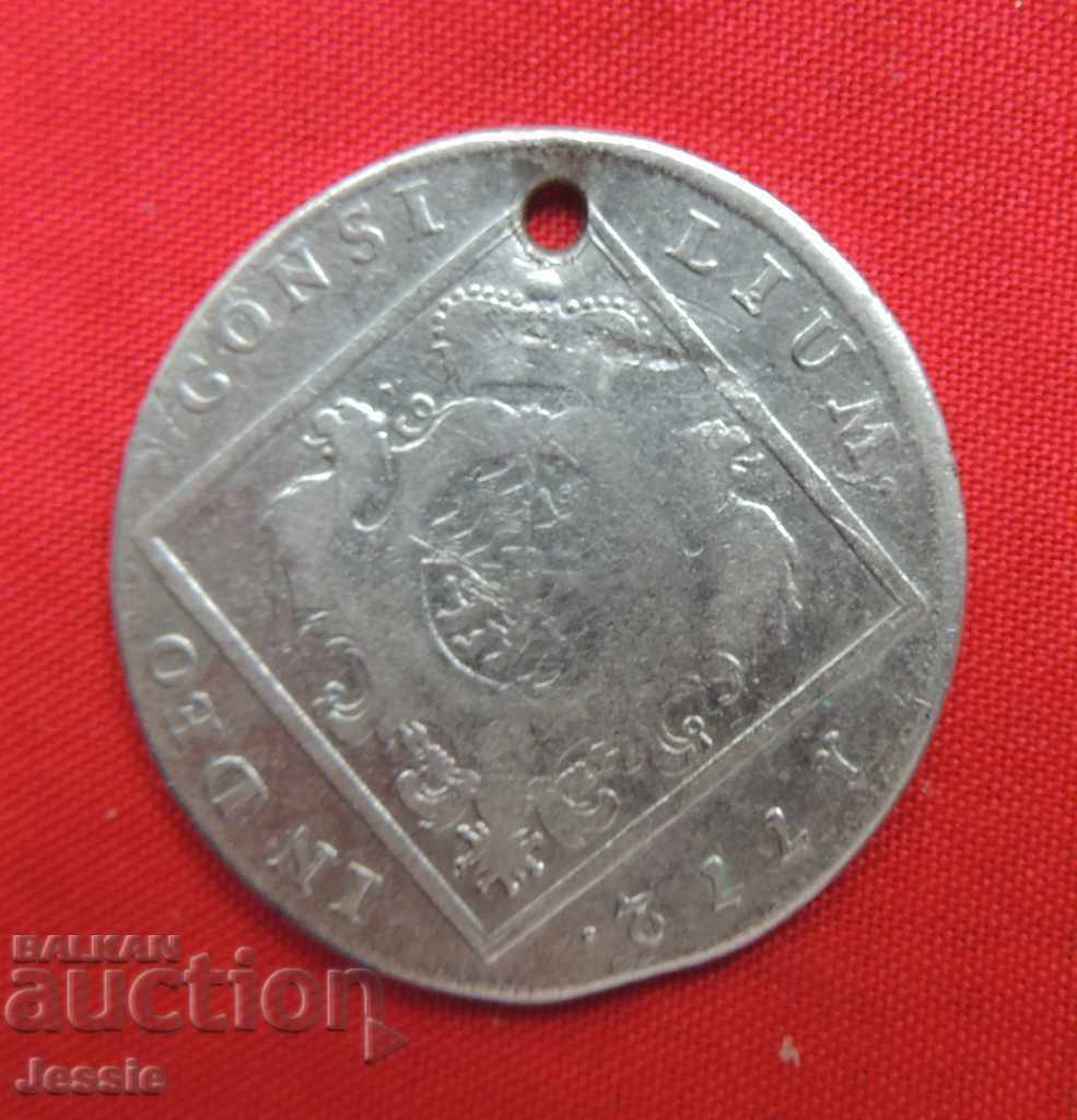 20 Kreuzer 1772 Silver - Maximilian Joseph - Bavaria with price € 16.69 | 32.64 BGN