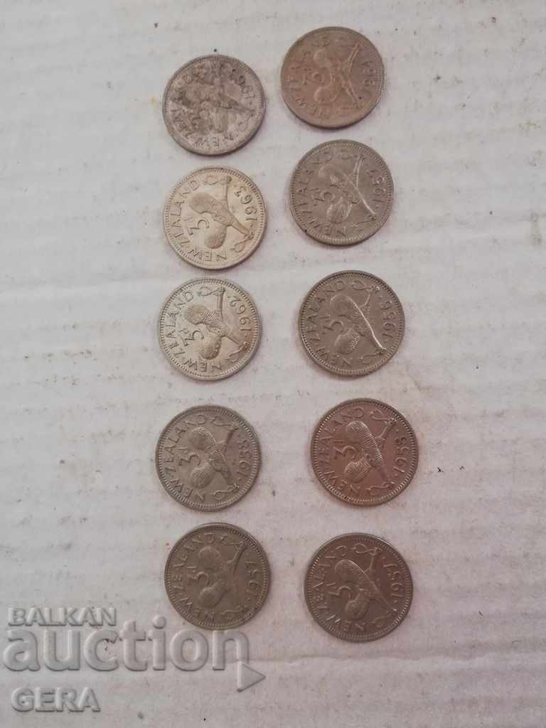 Auction coins 3 PENNY NEW ZEALAND Auction coins 3 PENNY NEW ZEALAND