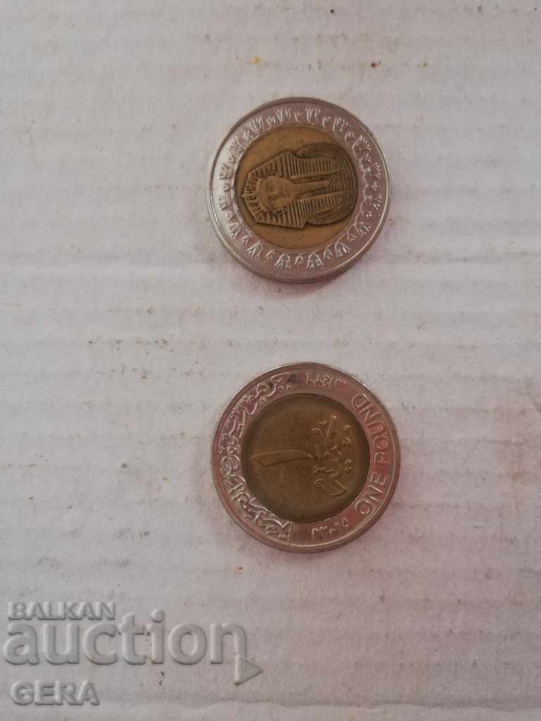 COINS 1 POUND EGYPT with price 6.00 BGN | € 3.07
