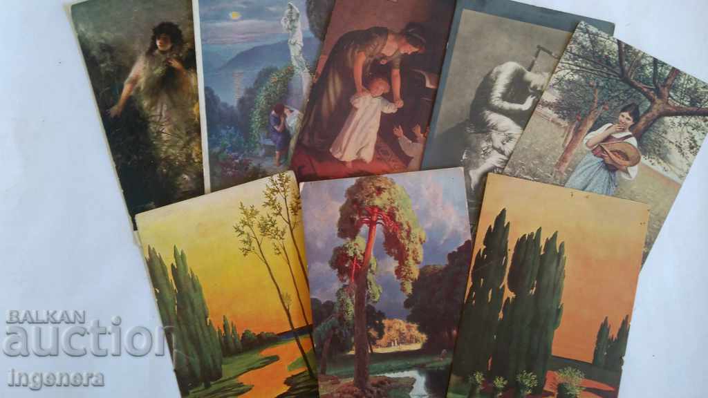 Картички, картичка, кореспонденция-1910 г.