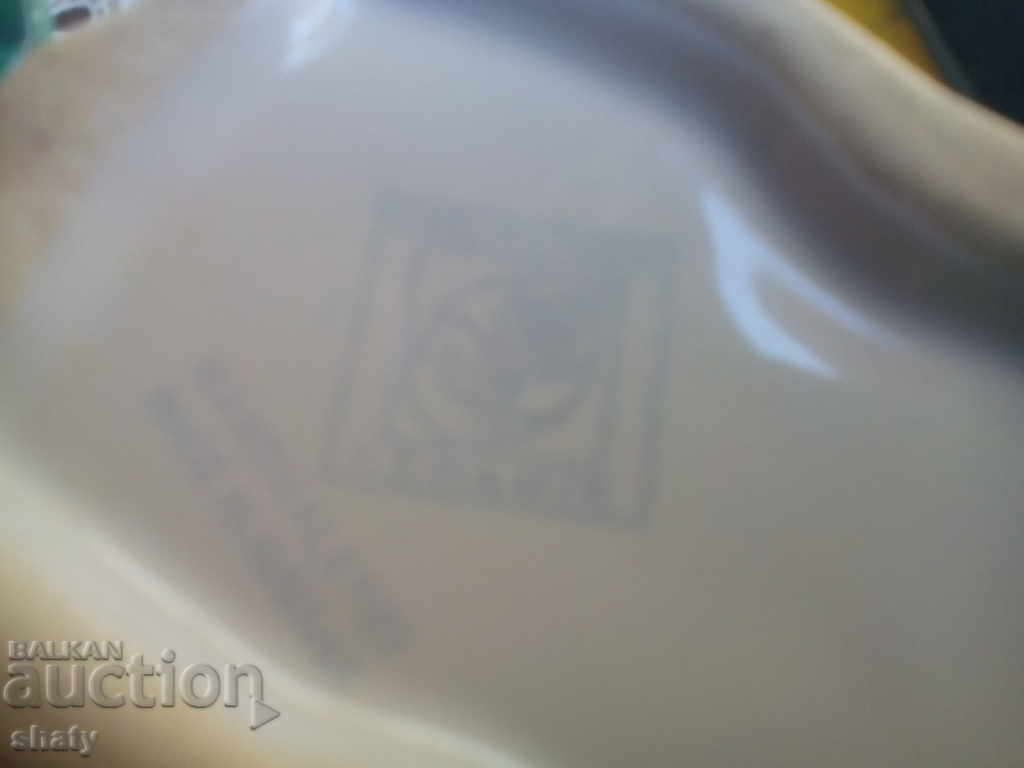 An old porcelain jug for cream or milk. - 6