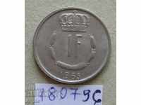 1 franc 1965 Luxemburg