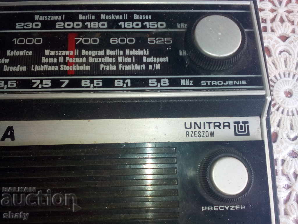 Auction Radio Unitra. Auction Radio Unitra.