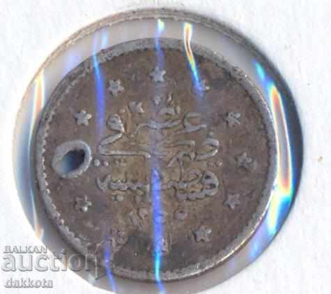 Τουρκία κουρούς 1852, ασήμι, R! Τουρκία κουρούς 1852, ασήμι, R!