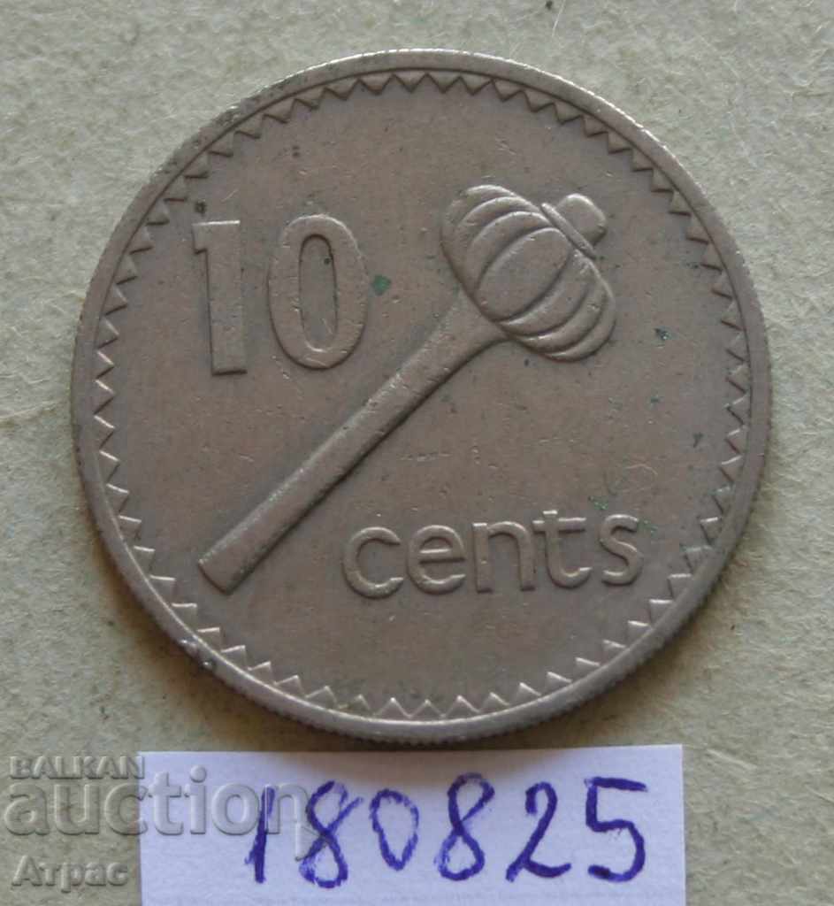 10 cents 1969 Fiji