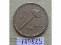 10 цента  1969 Фиджи