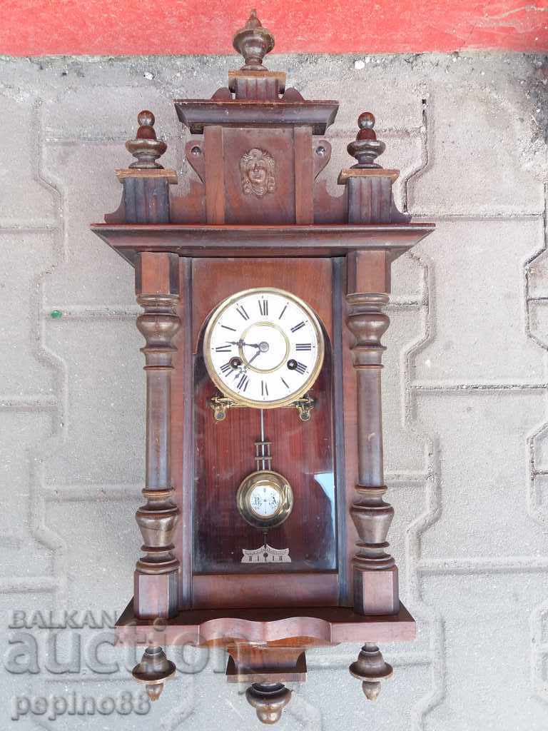 Old wall clock with price 500.00 BGN | € 255.65 Old wall clock with price 500.00 BGN | € 255.65
