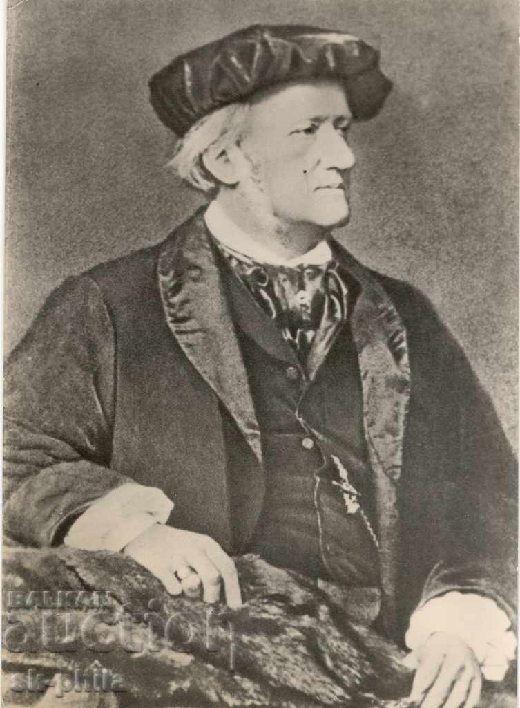 Παλιά κάρτα - Richard Wagner / 1813-1883 /