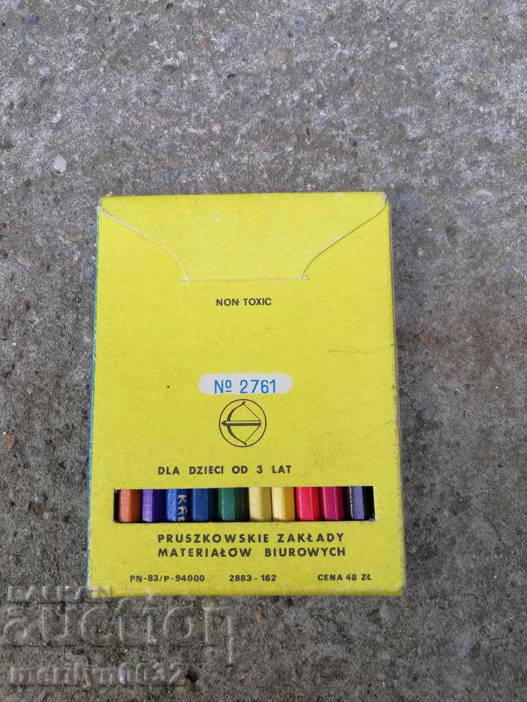 Box pencils from pencil tweezers 12 pieces with price 27.00 BGN | € 13.80