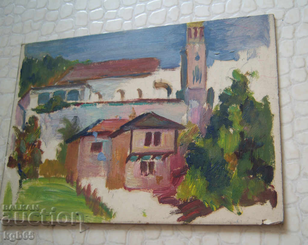 Old oil painting. Landscape. with price 69.00 BGN | € 35.28 Old oil painting. Landscape. with price 69.00 BGN | € 35.28