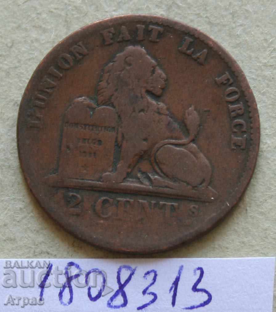 2 centimeters 1876 Belgium