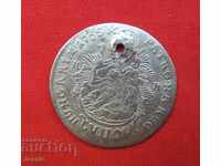 7 Kreuzer 1765 Austro-Ungaria - UNGARIA argint Maria Tereza