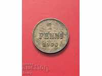 Finlanda 1 penny 1900