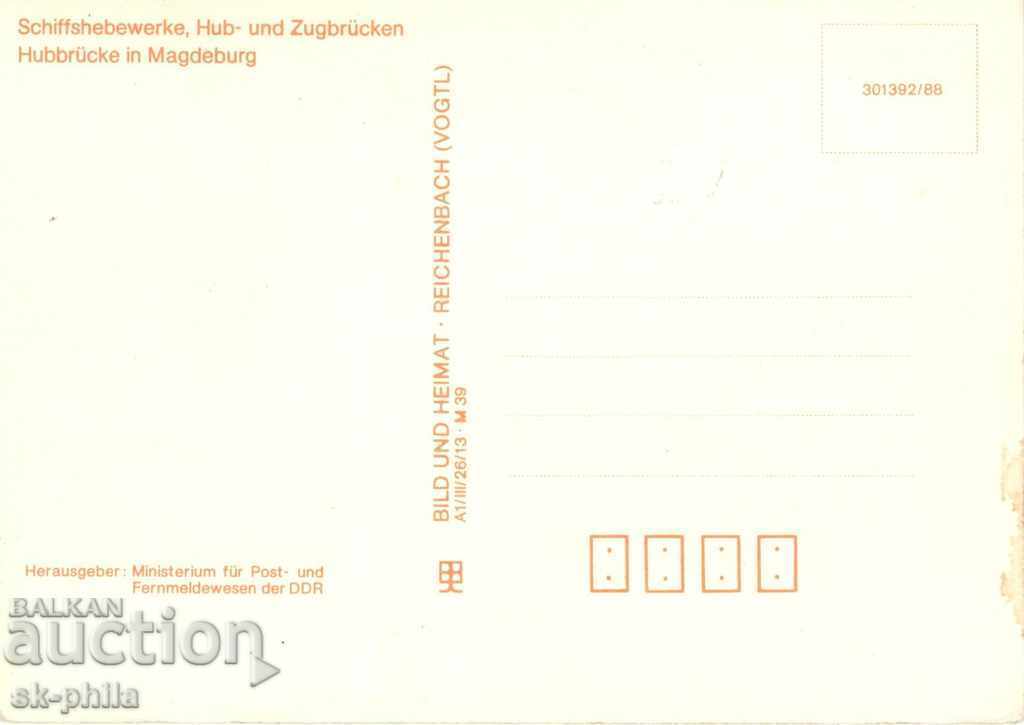 Postcard - maximum - GDR - bridges with price 1.20 BGN | € 0.61