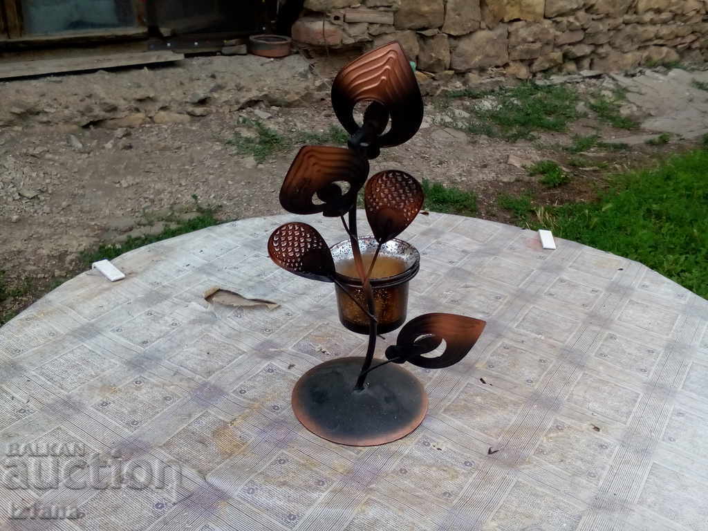 Auction An old candlestick Auction An old candlestick