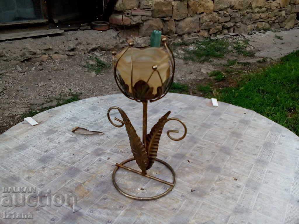 Auction An old candlestick Auction An old candlestick