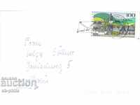 Postal envelope - FRG - 1 stamp, traveled