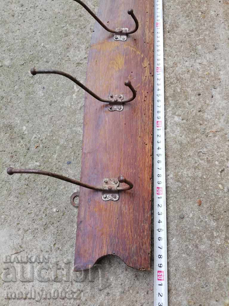 Old bourgeois hanging wooden wrought iron with price 39.00 BGN | € 19.94 Old bourgeois hanging wooden wrought iron with price 39.00 BGN | € 19.94