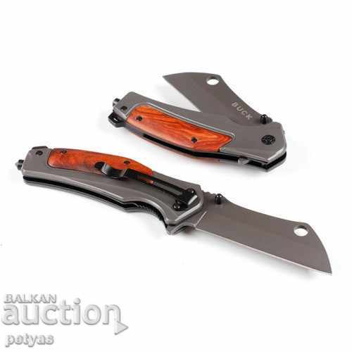 Foldable knife - Buck DA 107 - 95х205 with price 15.50 BGN | € 7.93 Foldable knife - Buck DA 107 - 95х205 with price 15.50 BGN | € 7.93