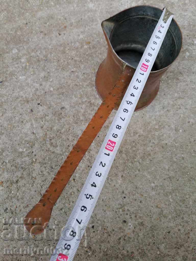 Auction Old copper tin, coffee, baker, copper pot Auction Old copper tin, coffee, baker, copper pot