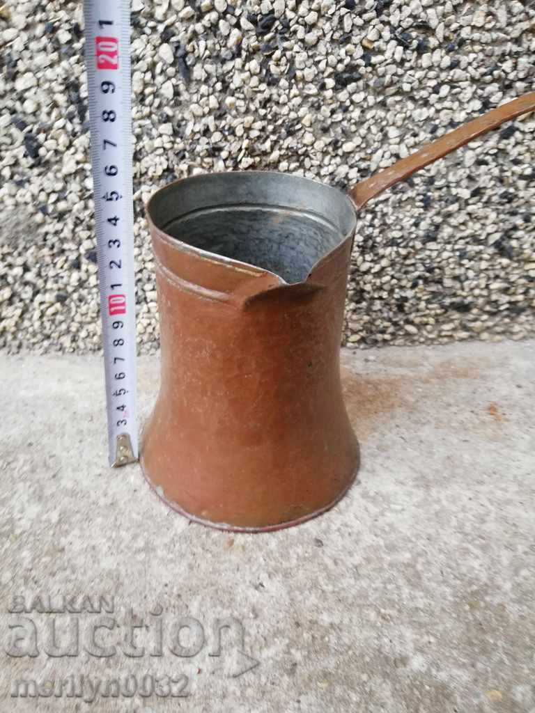 Old copper tin, coffee, baker, copper pot - 5 Old copper tin, coffee, baker, copper pot - 5