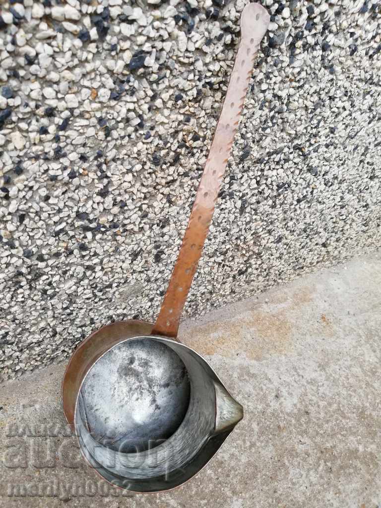 Old copper tin, coffee, baker, copper pot - 6 Old copper tin, coffee, baker, copper pot - 6