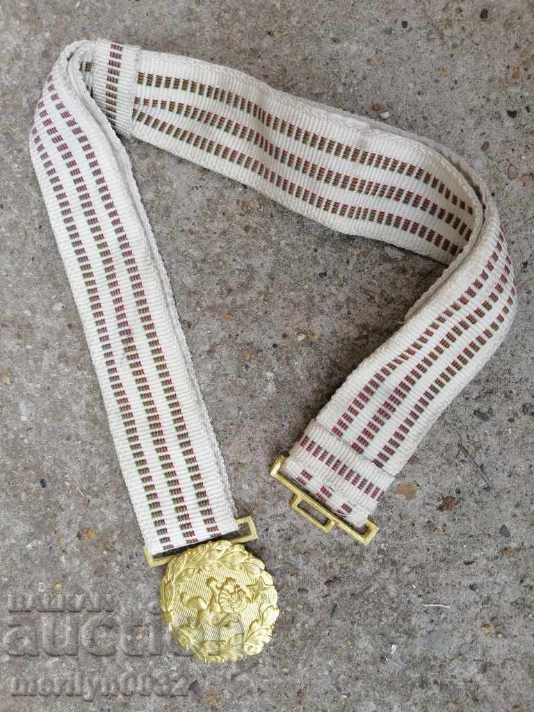 Military parade belt, scarf with blach - BNA with price 39.00 BGN | € 19.94 Military parade belt, scarf with blach - BNA with price 39.00 BGN | € 19.94