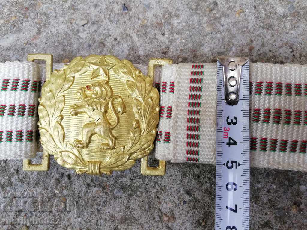 Military parade belt, scarf with blach - BNA - 5 Military parade belt, scarf with blach - BNA - 5