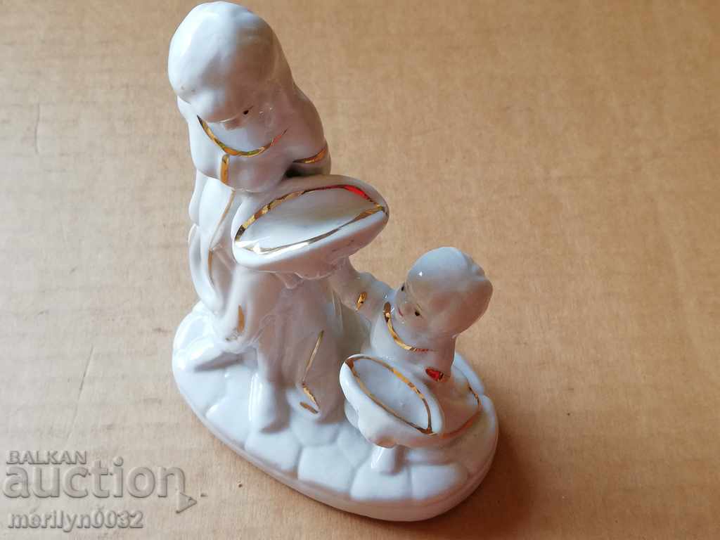 Figure, porcelain plastic, statuette, pano, - 5 Figure, porcelain plastic, statuette, pano, - 5