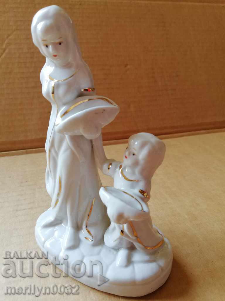 Figure, porcelain plastic, statuette, pano, - 6 Figure, porcelain plastic, statuette, pano, - 6