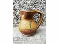 Old ceramic jug, vase, pottery, pitcher, jar