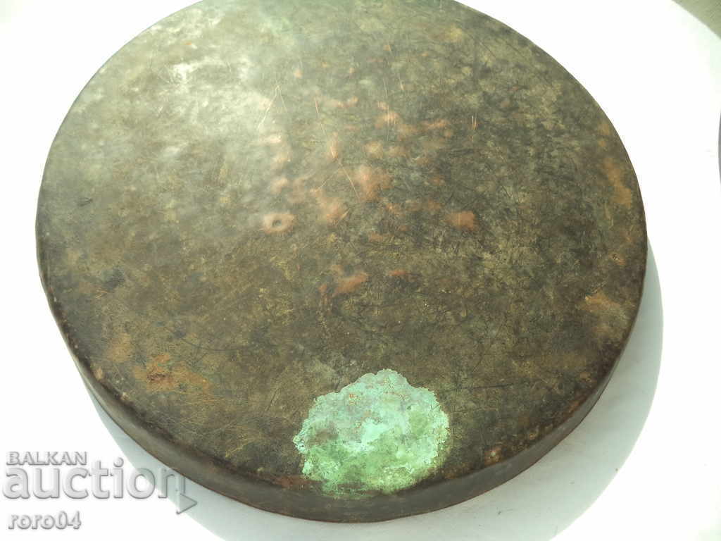 LARGE SAMOKOV COPPER PANEL FOR PIE WITH HINGES - 6